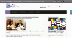 Desktop Screenshot of anci.fvg.it