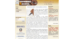 Desktop Screenshot of performanceemerito.anci.it